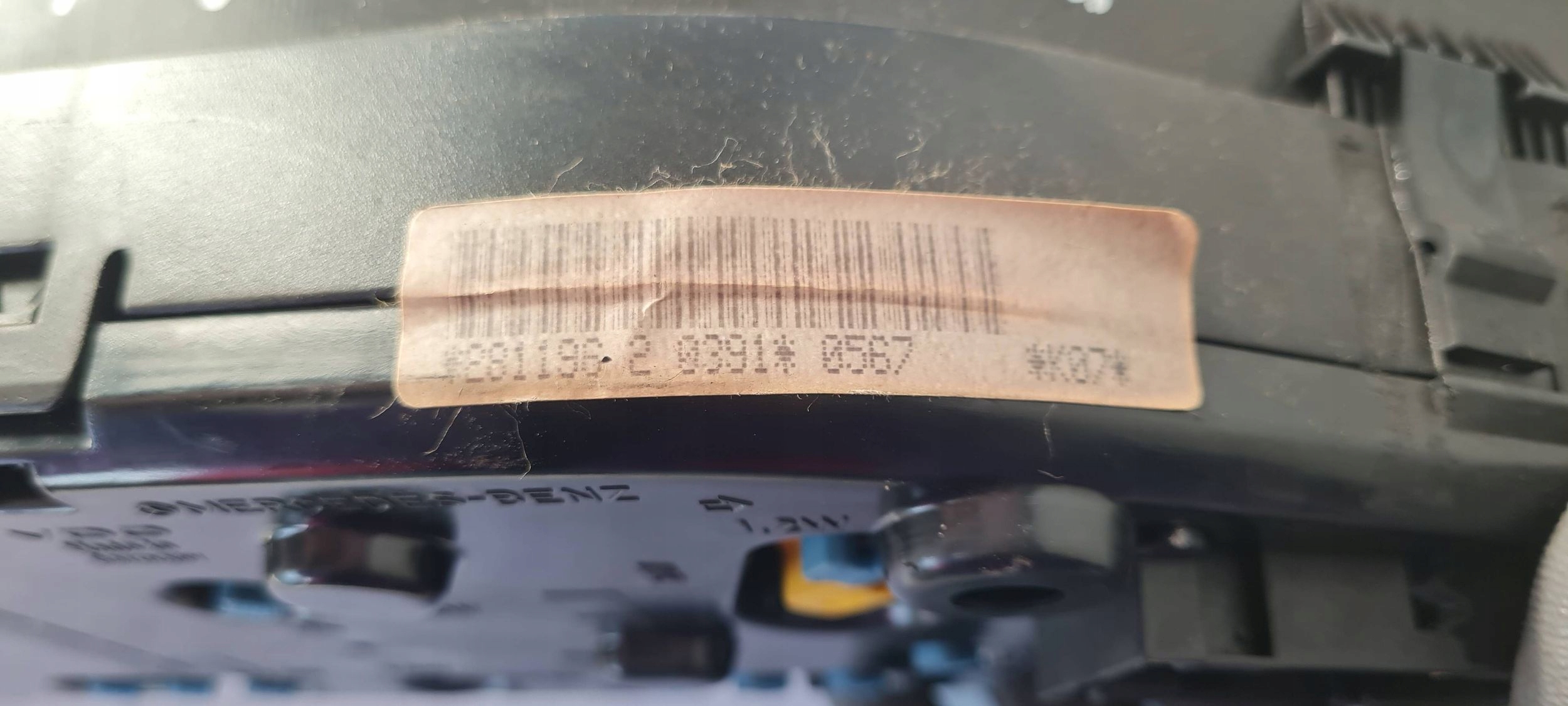 спидометр mercedes-benz C и W202 2.3 b 202540947 европа