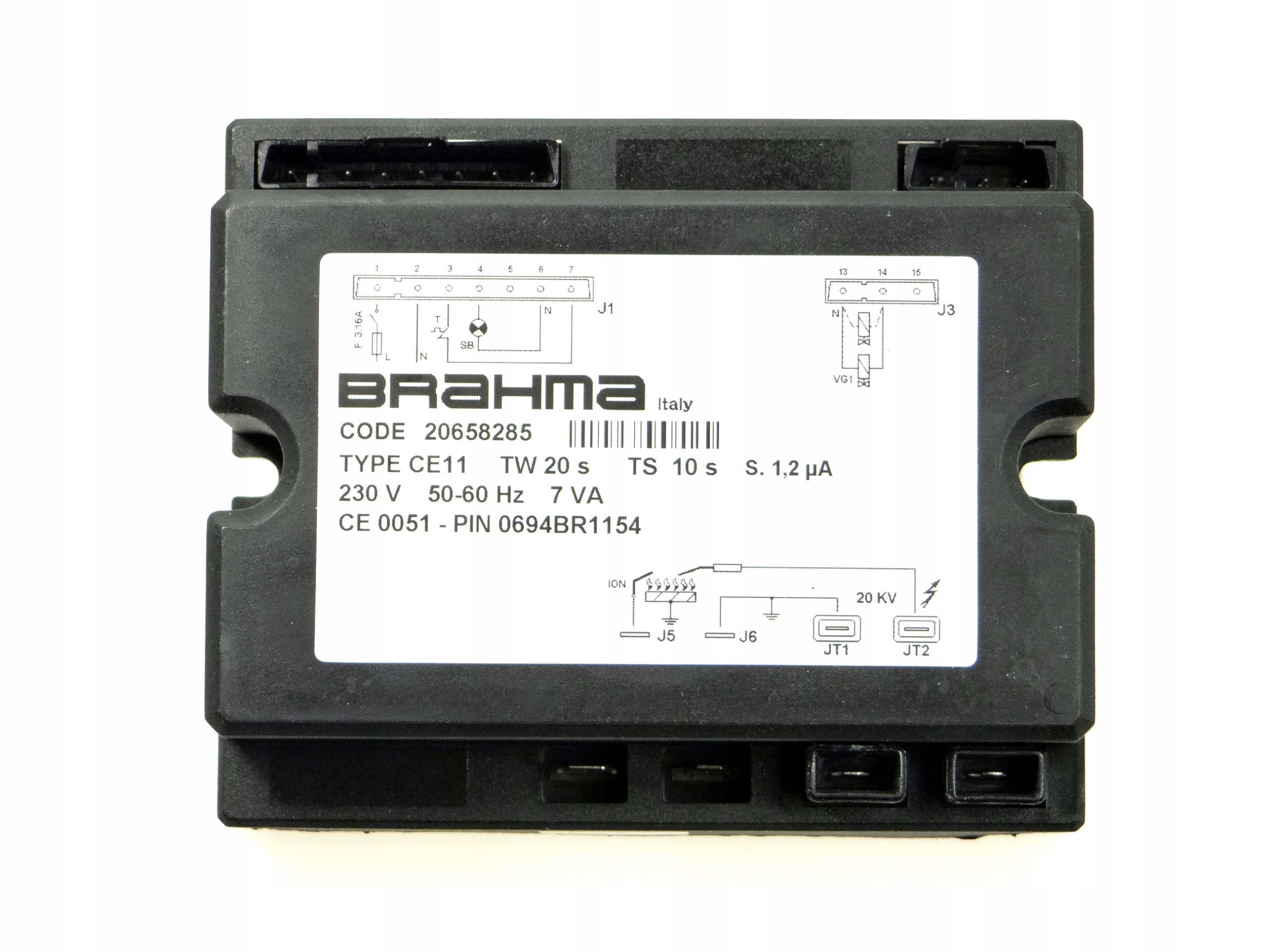 Řídicí automat-ovladač hořáku Brahma CE11 20658285