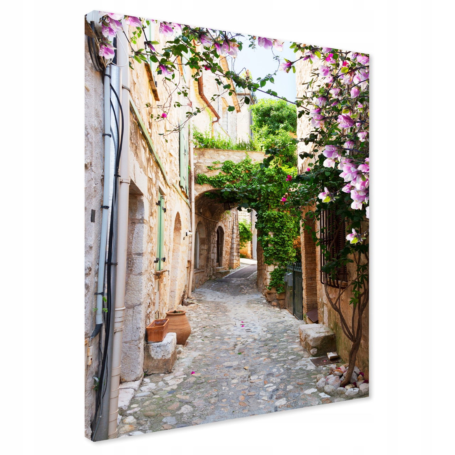 Obraz na płótnie 80x120 Uliczka Architektura XXL Canvas do Salonu Premium