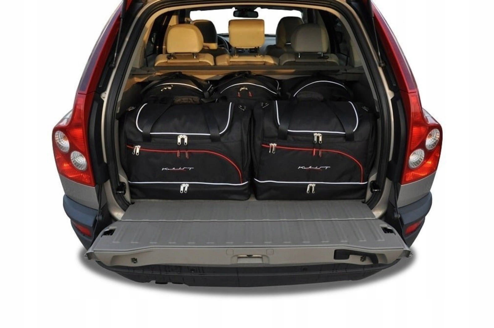 J&j Automotive Sada 5ks cestovných tašiek Sport pre Volvo XC90 2002-2014