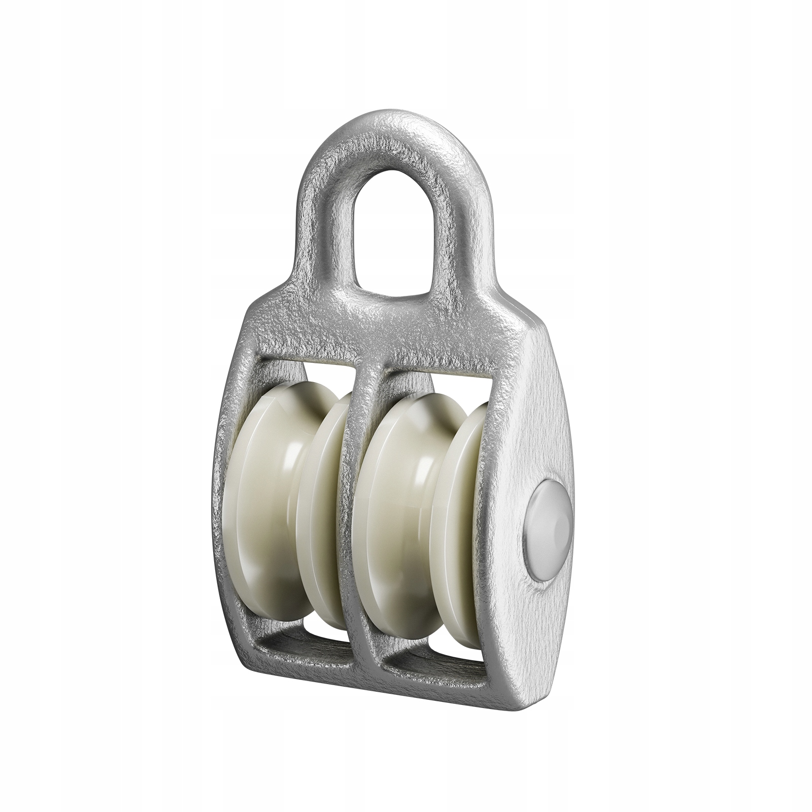 Dvojitý blok 30 mm stavební Pozink pozinkovaný pro lana 250 kg 5ks
