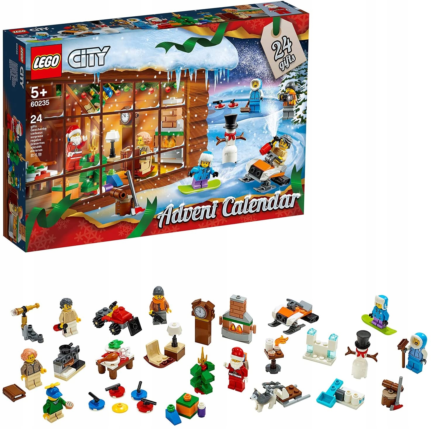Lego 60235 City Adventní kalendář Z Roku 2019 Nový Unikát