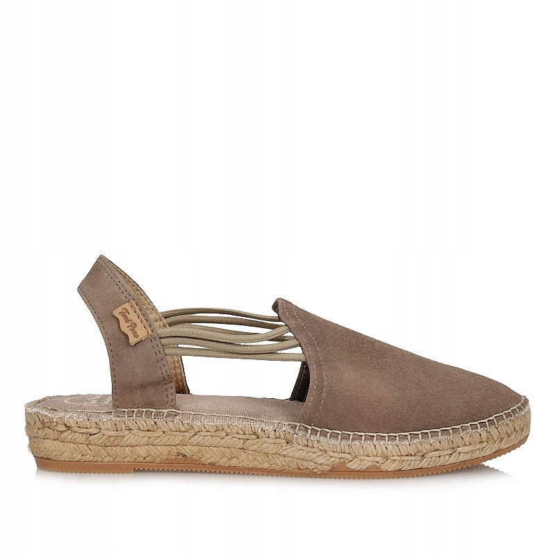 Dámské sandály Toni Pons Nuria taupe, béžové, nazouvací espadrilky