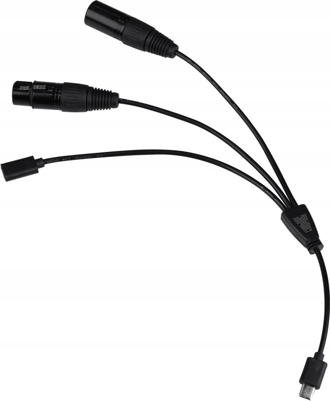 Nanlite CB-DMX-USBC-1/3 Rozdzielacz kabla Usb-c do DMX
