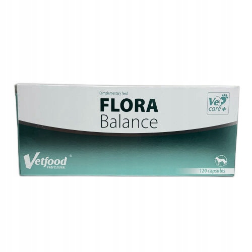 Flora Balance 120 kapsułek dla psa Vetfood