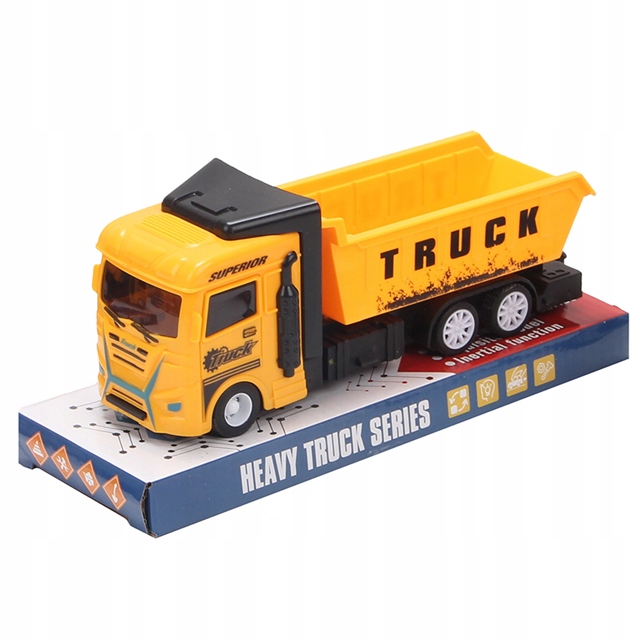 CIĘŻATÓWKA TIR Z WANNĄ WYWROTKA ZABAWKA DLA DZIECI