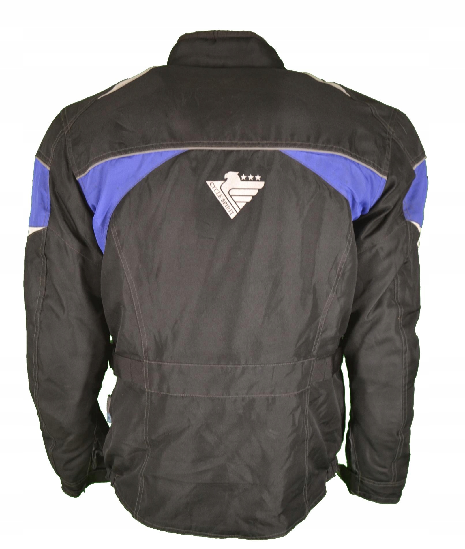 CYCLE SPIRIT MĘSKA KURTKA MOTOCYKLOWA TEKSTYLNA NA QUADA PROTEKTORY 52 M L Producent inny