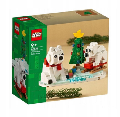 LEGO 40571 CREATOR ZIMOWE NIEDŹWIEDZIE POLARNE