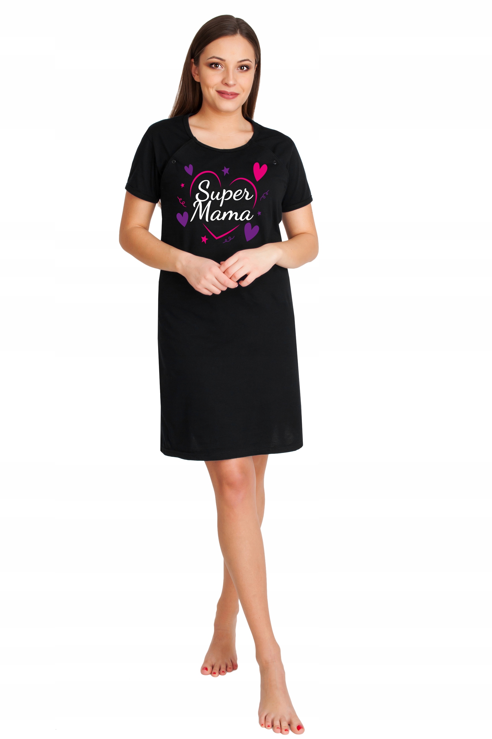 KOSZULA DO KARMIENIA CIĄŻOWA NOCNA Xl Rozmiar XL