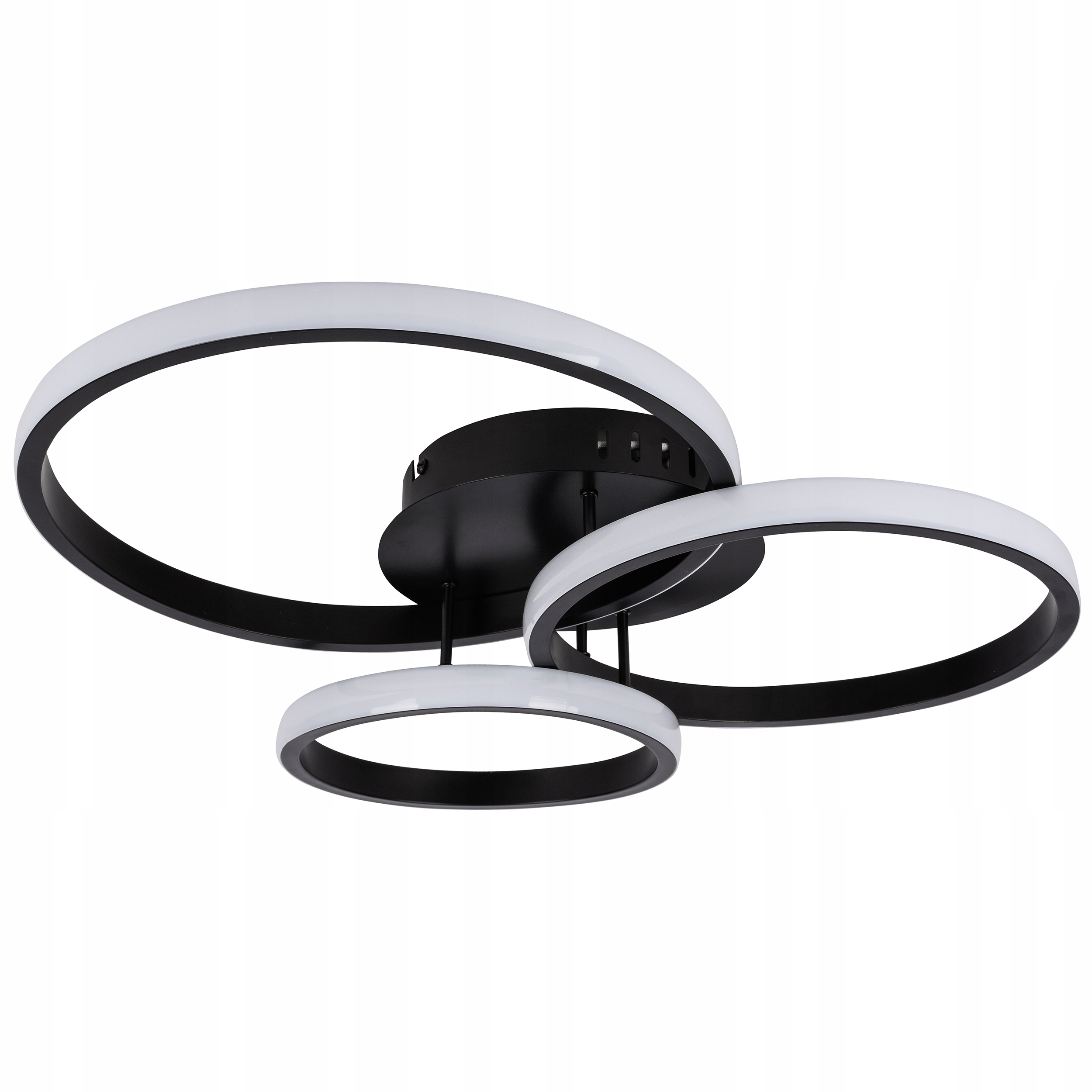 Lampa Sufitowa wisząca Led Plafon Żyrandol Czarna Loft Biała Neutralna