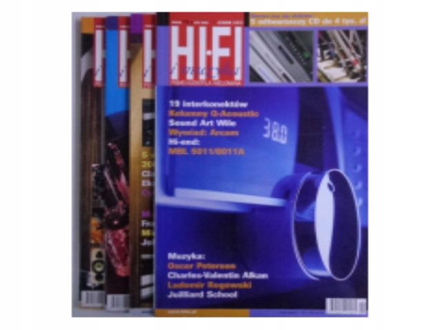 HI-FI i muzyka nr 2,3,5,6 z 2008 roku