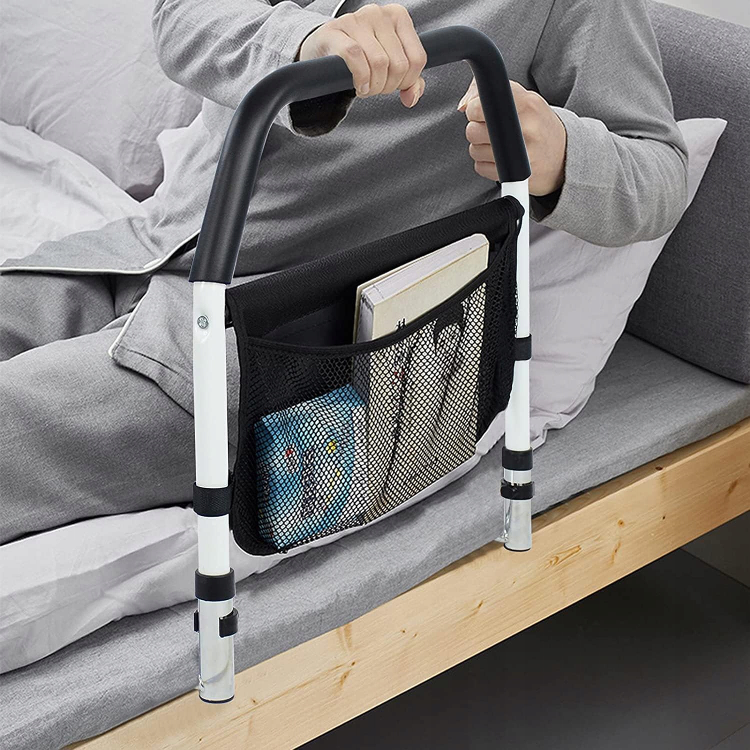 PORĘCZ UCHWYT BARIERKA DO ŁÓŻKA REGULOWANA MOCNA Producent wyrobu medycznego 6942422680610