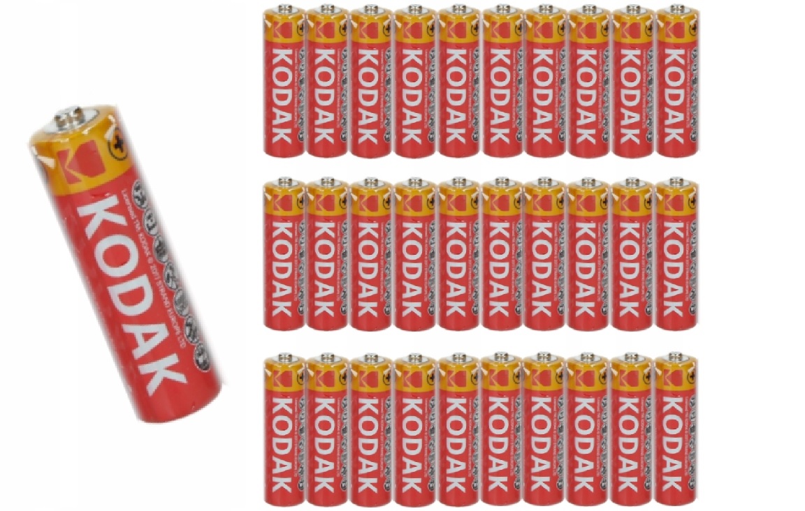 

Bateria cynkowo-węglowa Kodak Aa (R6) 60 szt.