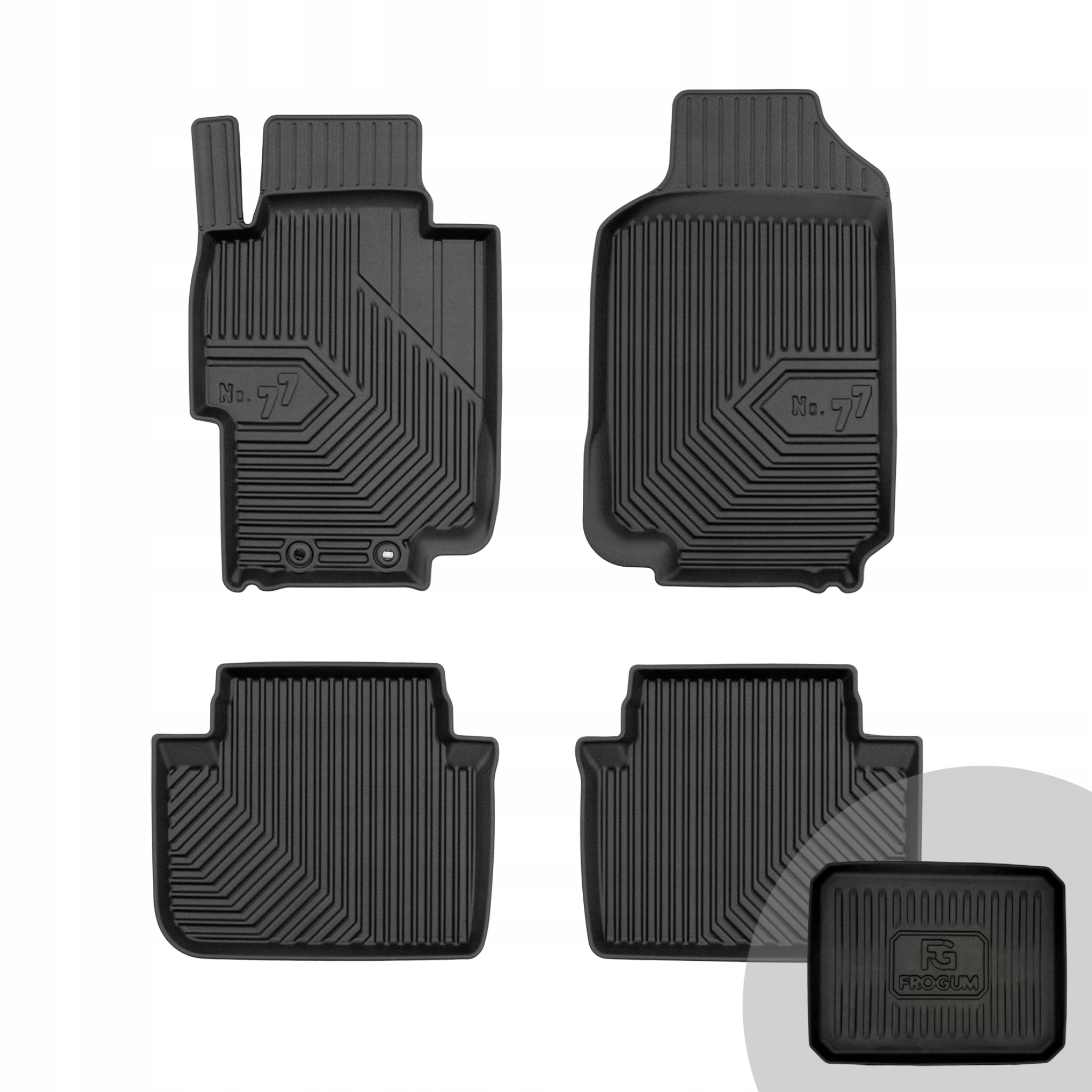 Frogum Koberce do auta pro Honda Accord VII 02-08