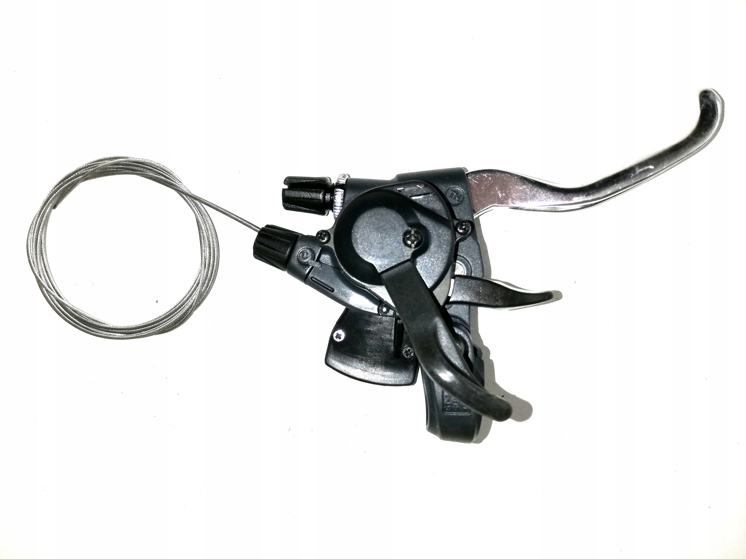 NOS Klamkomanetka lewa Shimano STX ST-MC34 3 speed Model ST-MC34