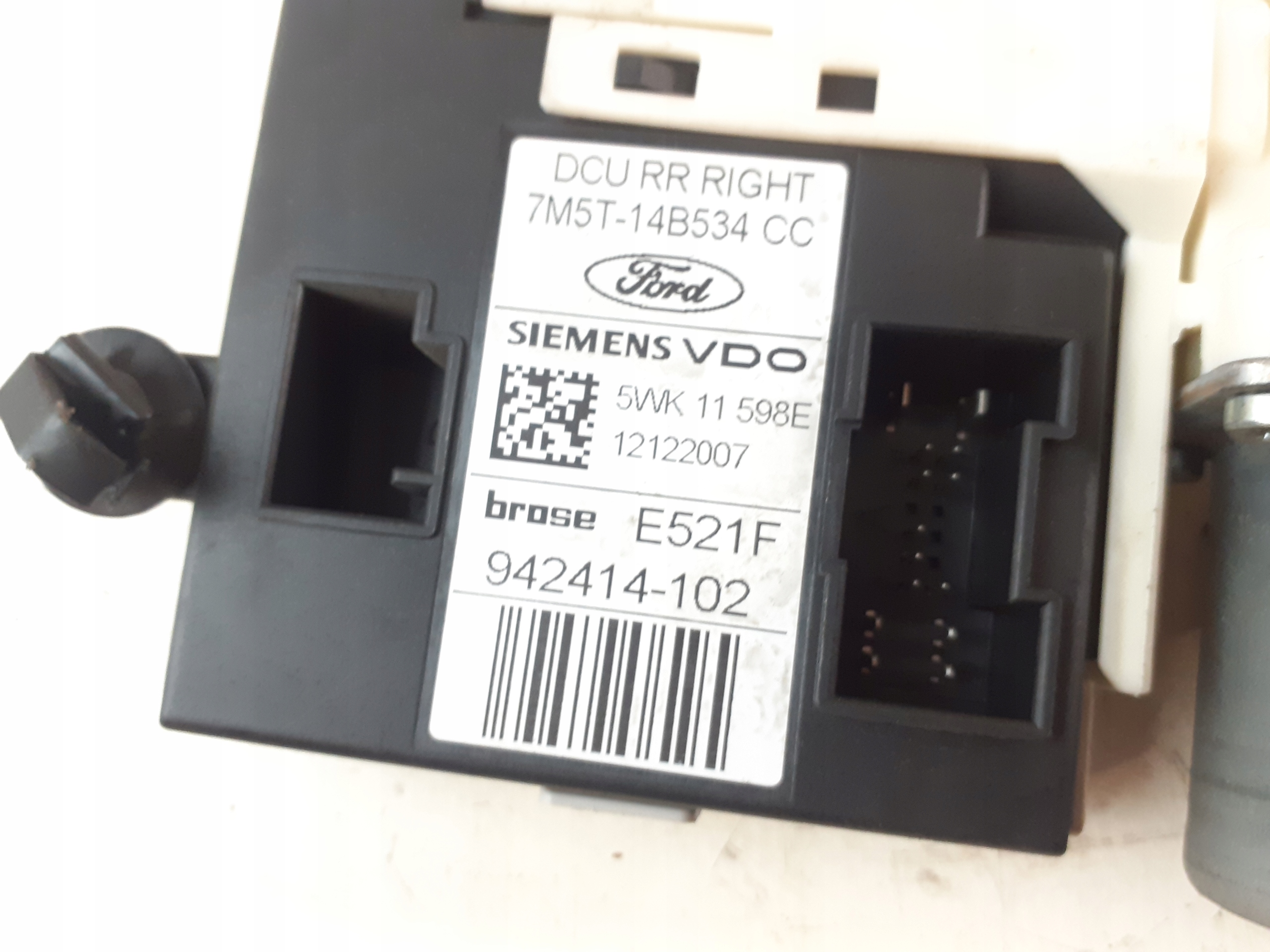 Micro moteur Vitres Arrière Droite Ford Focus II FL