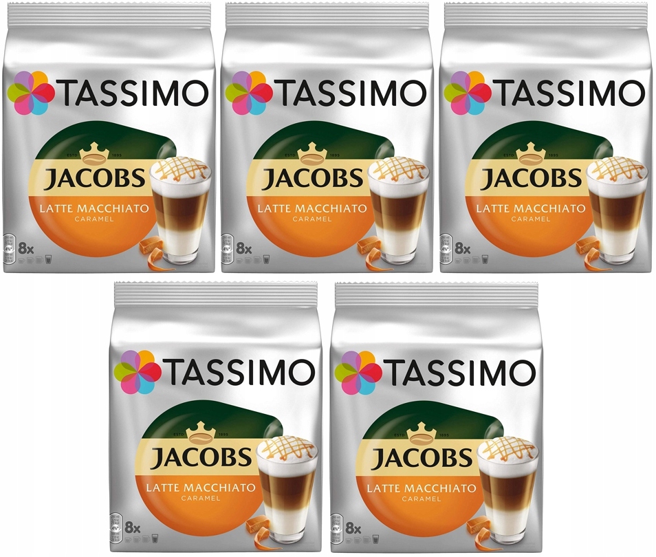 Levně Kapsle 5 x 16 Tassimo Latte Macchiato Caramel