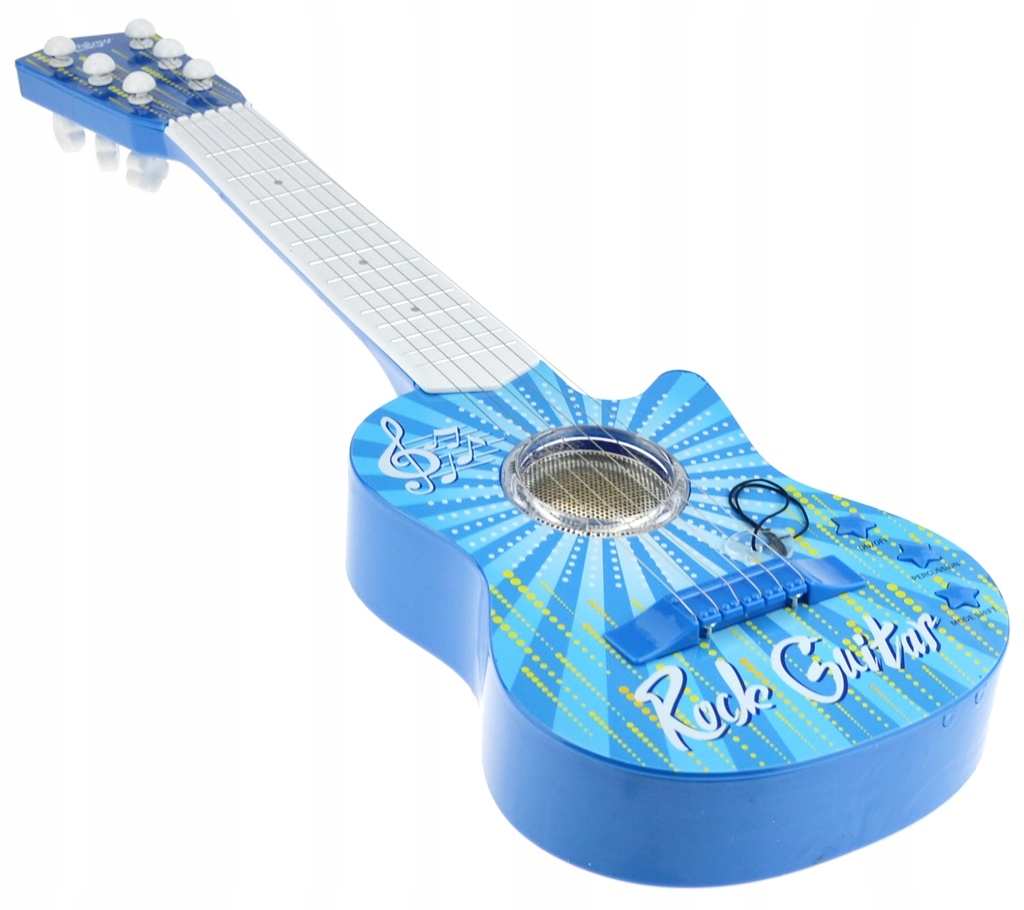 GITARA ELEKTRYCZNA ROCKOWA 6 METALOWYCH STRUN Marka HH Poland