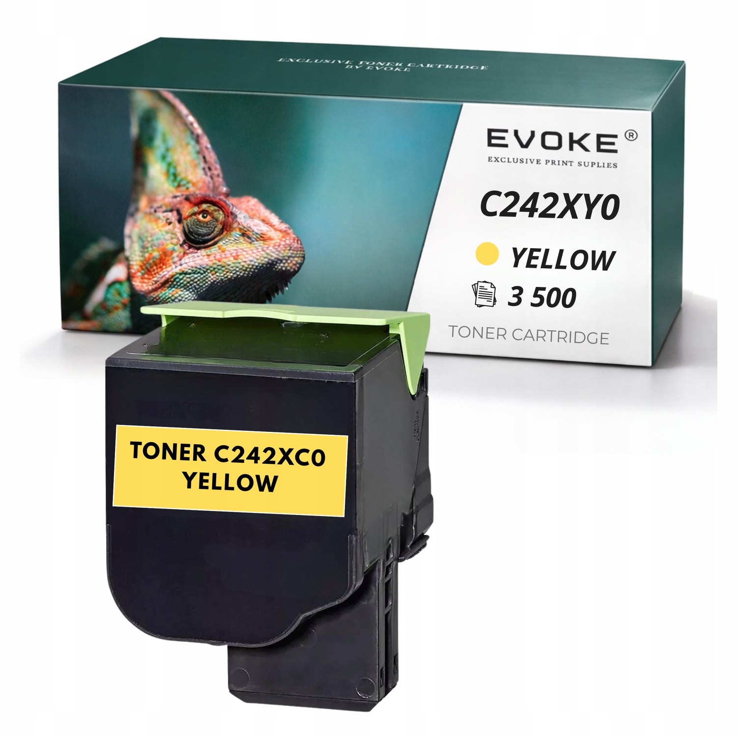 Toner pro Lexmark C2425 C242 Y C242XY0 žlutý 3500 stran C2425dw C2535dw