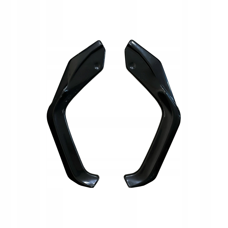 Splittery boczne zderzaka tylnego do SEAT LEON (KL1) 2020- (czarny połysk)