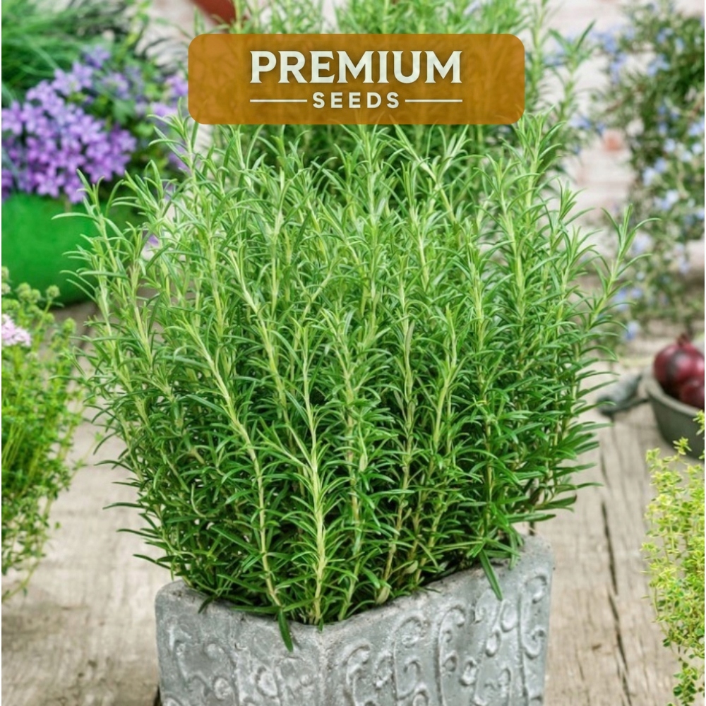 PREMIUM SEEDS ROZMARYN LEKARSKI NASIONA 0,1 g WIELOLETNIA ROŚLINA PRZYPRAWA
