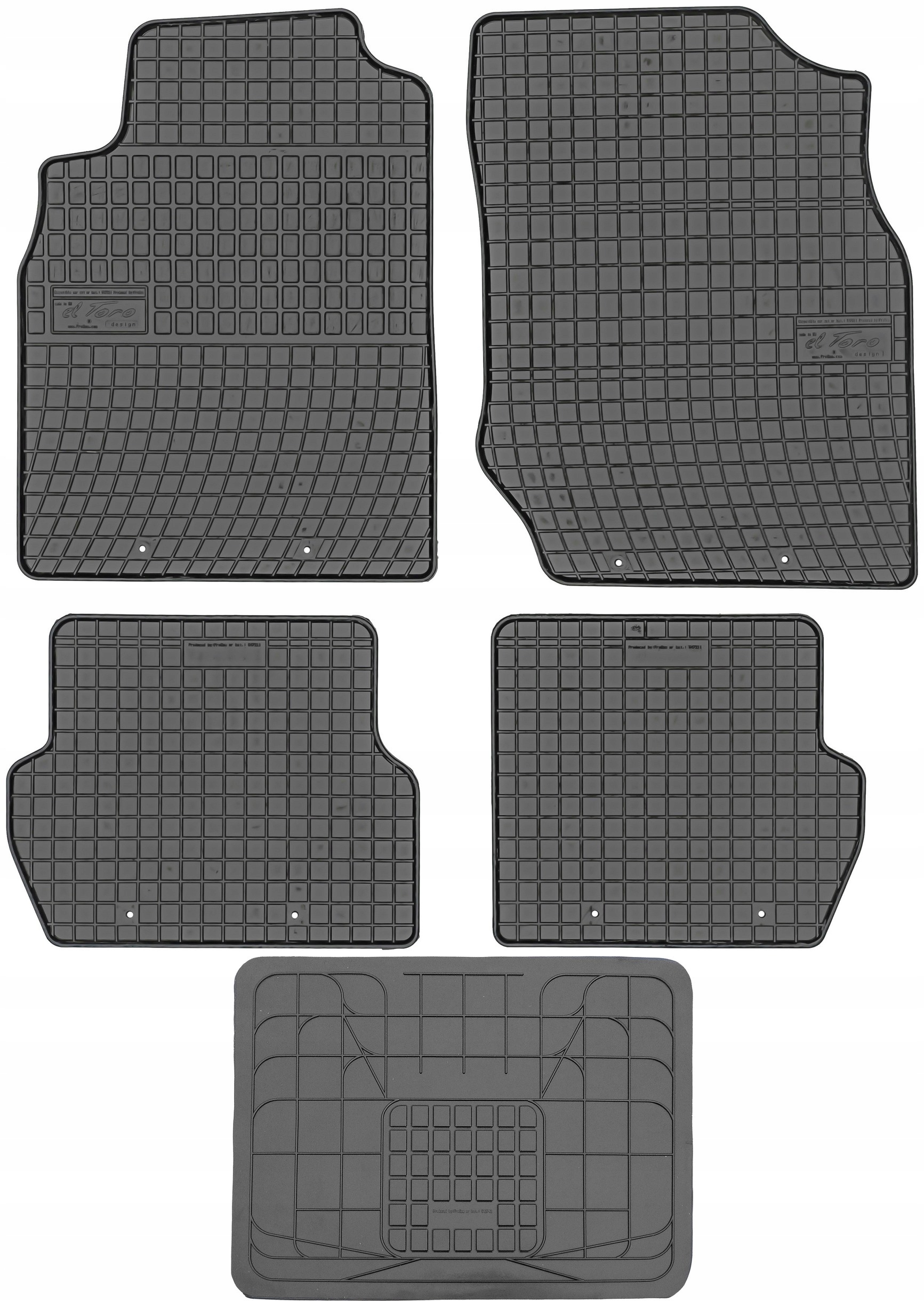 

Nissan Almera N16 00-06 Dywaniki z osłoną tunelu