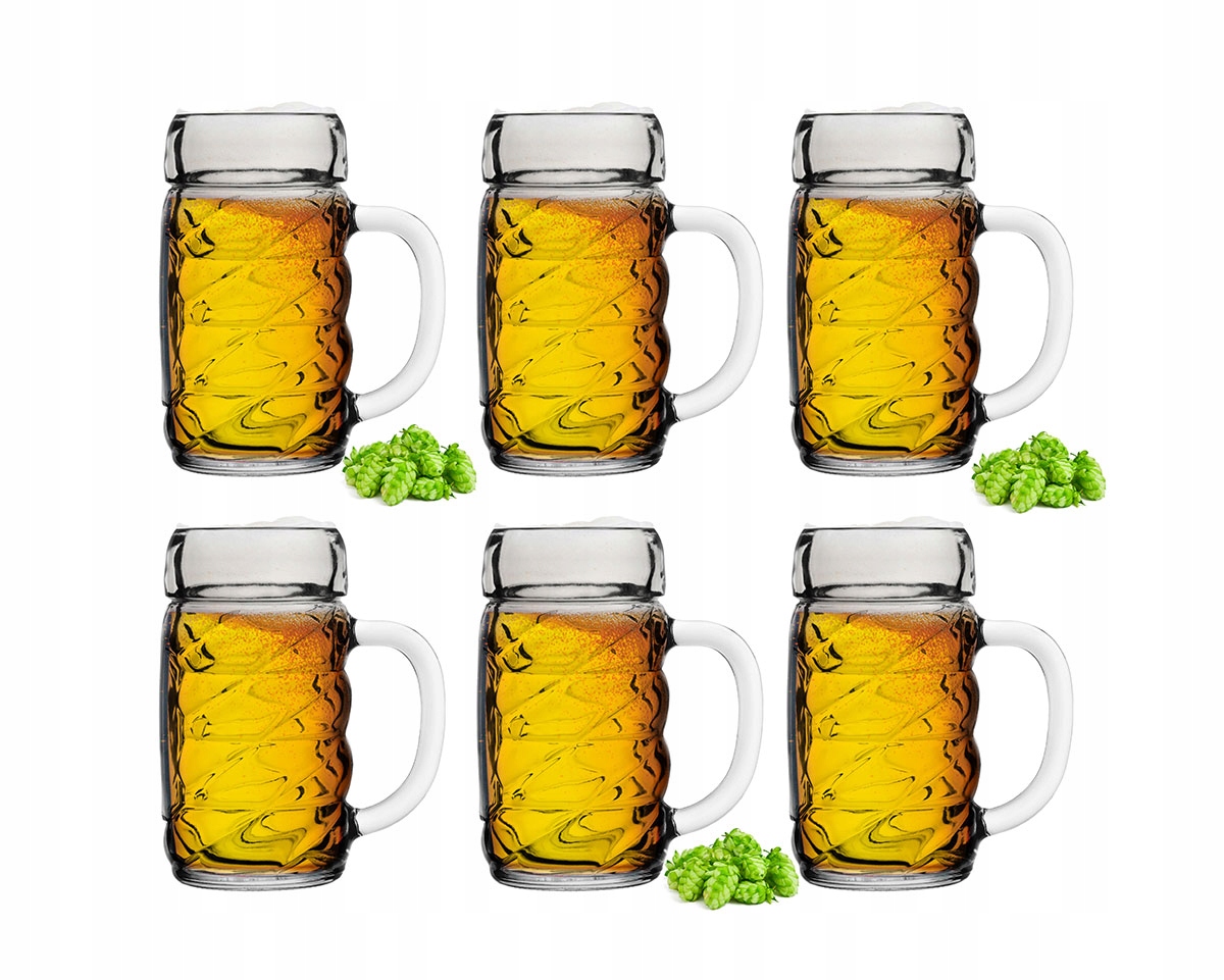 

6x Kufel Do Piwa, Grzańca 500 ml, Trwały