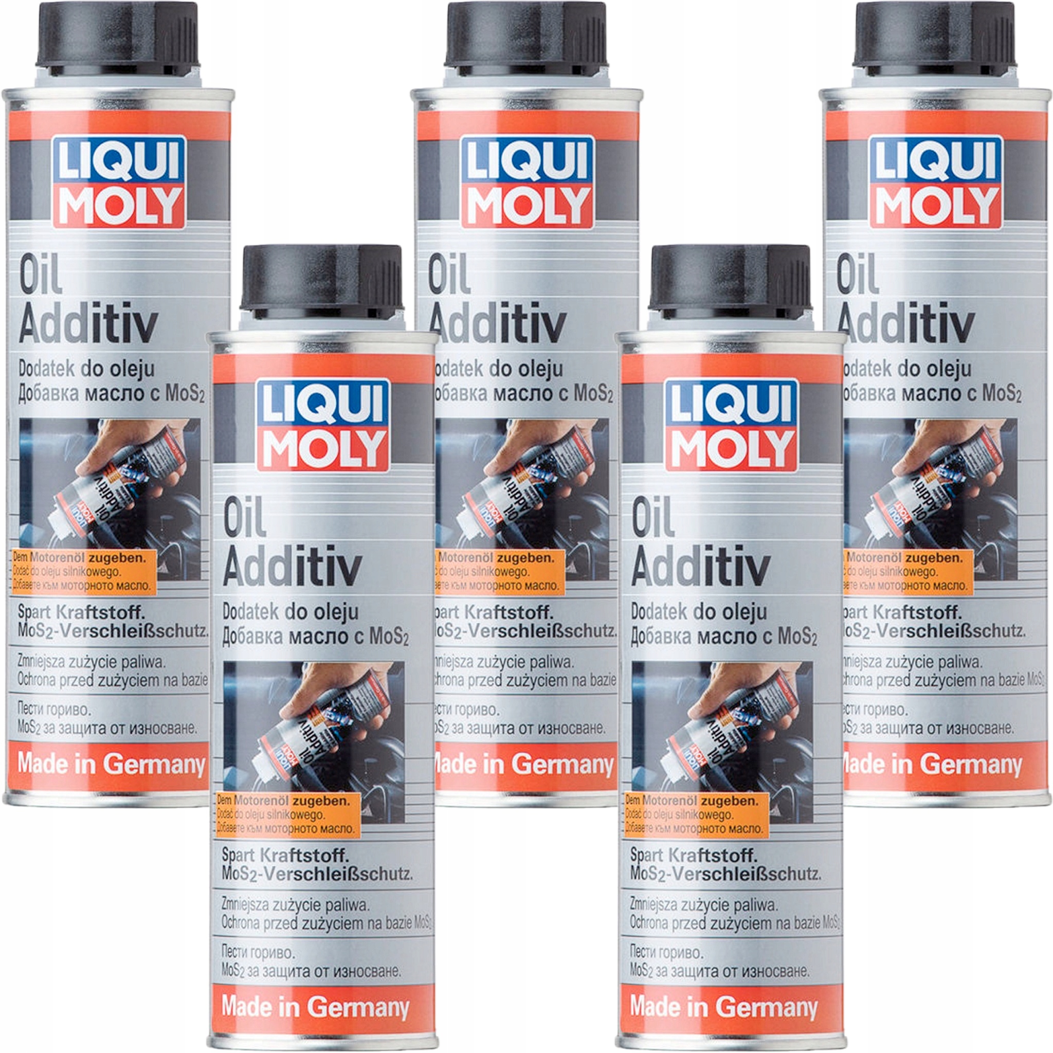 LIQUI MOLY 8342 OIL ADDITIV ДОБАВКА МАСЛА MOS2 * 5