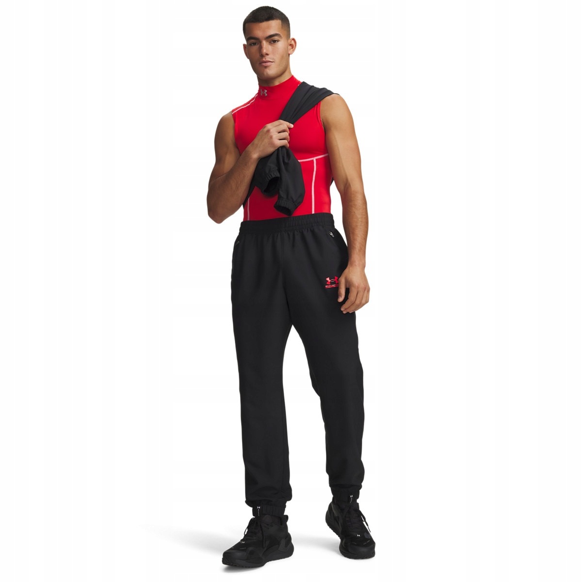 Męskie spodnie treningowe Under Armour Ua Tech Sport Pant Czarny XL