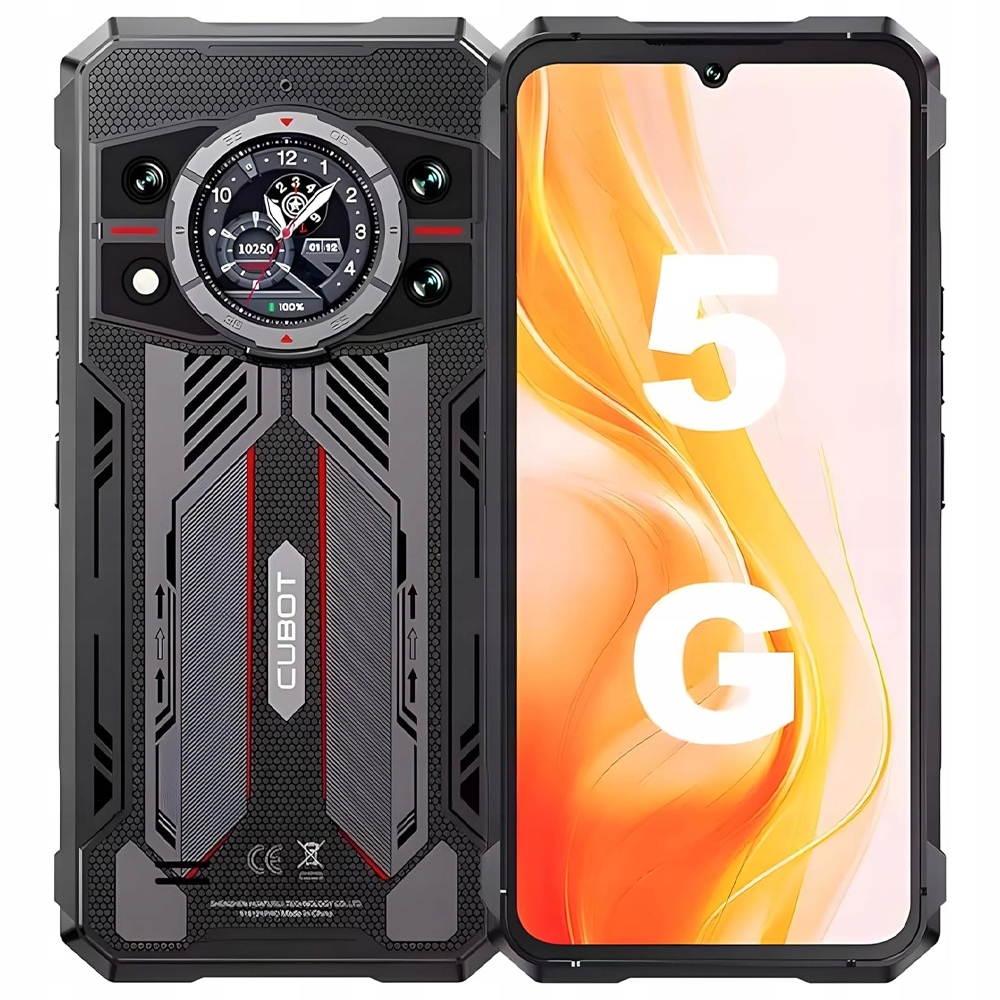 Cubot King kong 11 5G 16+16/256GB, 10200 mAh, černá