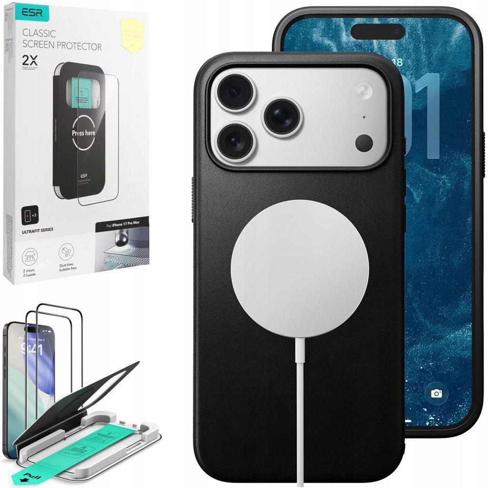 Pouzdro pouzdro Nomad MagSafe 2x Esr Sklo pro iPhone 17 Pro Max