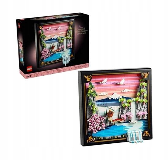 Lego(r) Art 31218 Japonská Krajina S Kvetoucí. . .