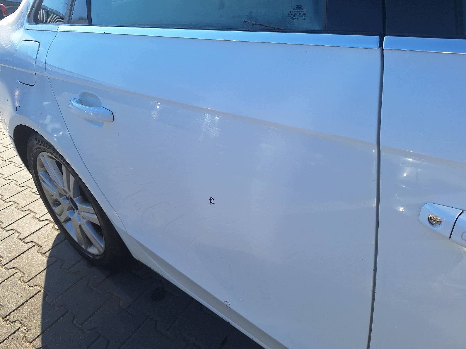 door complete right rear part AUDI A4 B8 LY9C ID: 240492