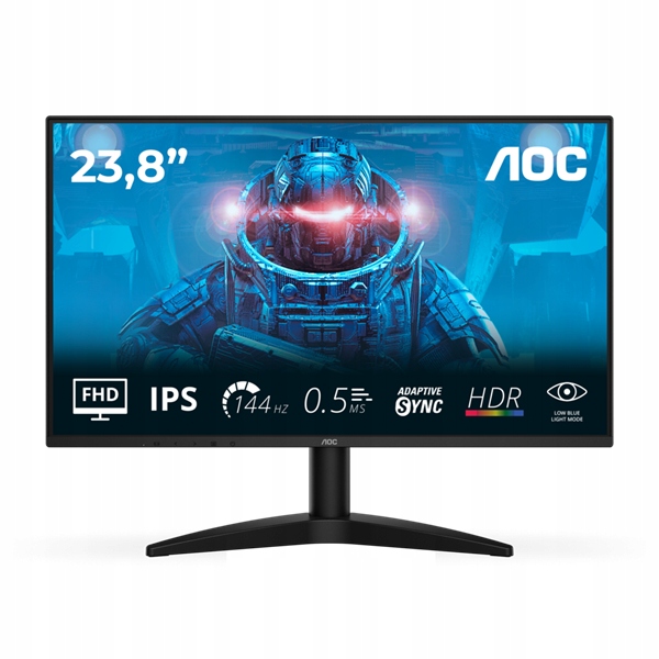Aoc 24B36X 23,8" Ips 1920x1080 20M:1 1ms 300cd Dp Hdmi čierny 144Hz 24B36X
