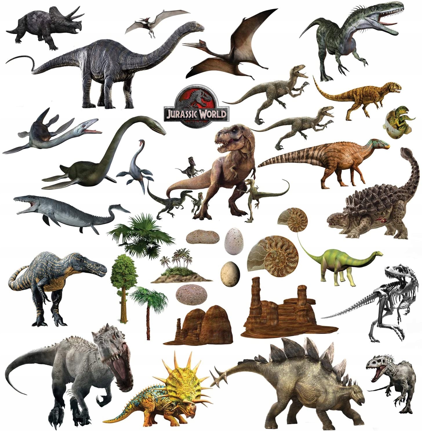 

Naklejki Vinylowe Na Ścianę Jurassic World