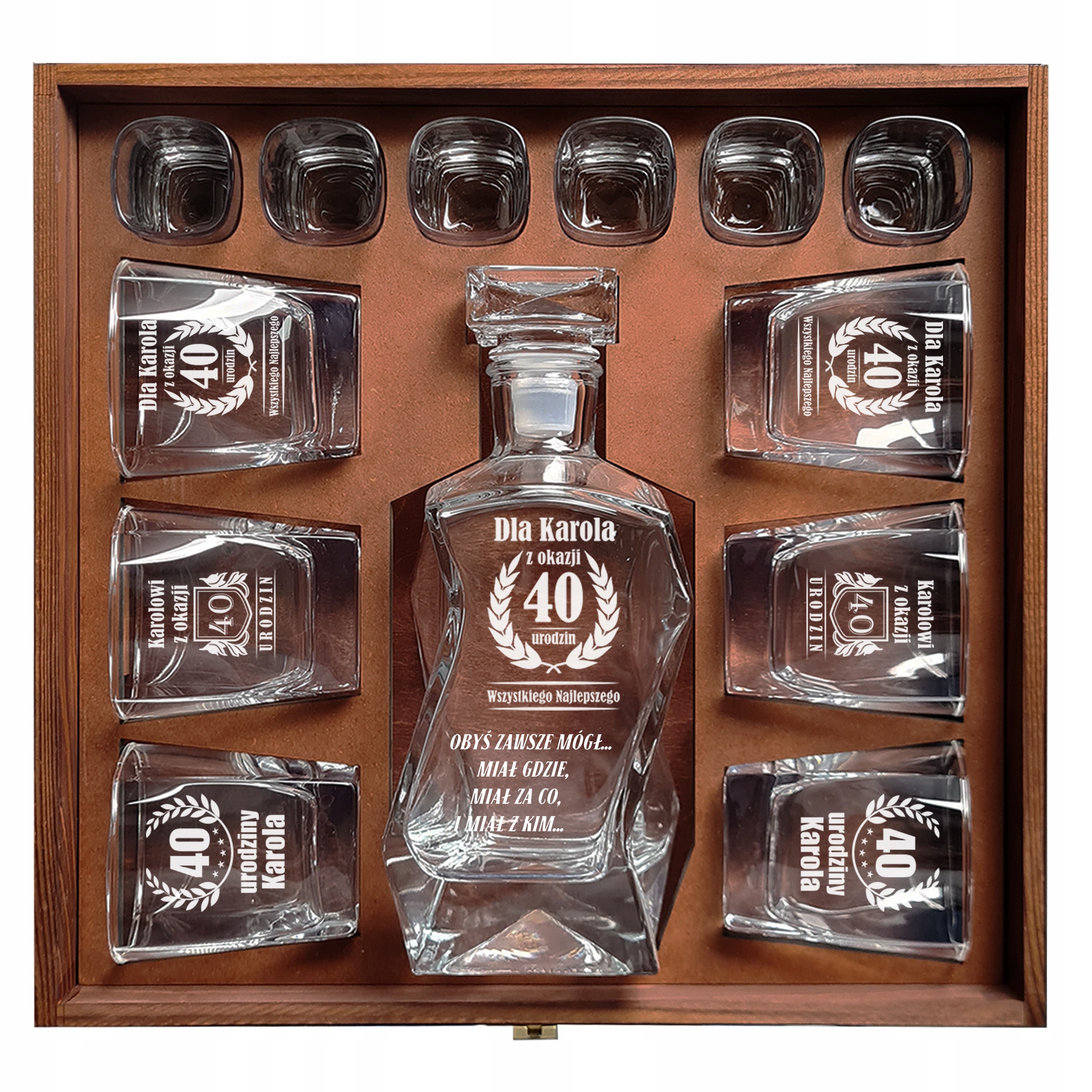 Vip Set karafa 6 sklenic 6 sklenic Dárek