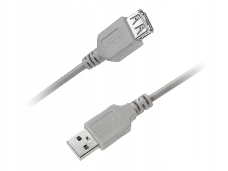 

Przedłużacz USB2.0 Wtyk A-gniazdo A 0,8m 4384