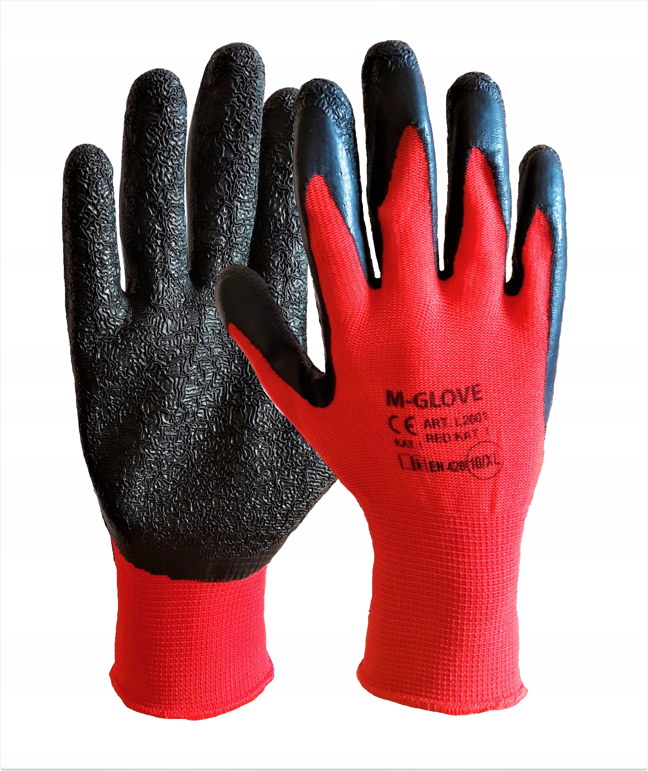 

Rękawice M-glove Red Kat. I NITRS2-8 M