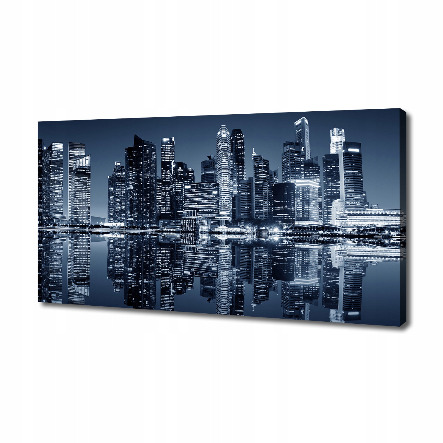 

Foto obraz na płótnie Singapur nocą 140x70 cm