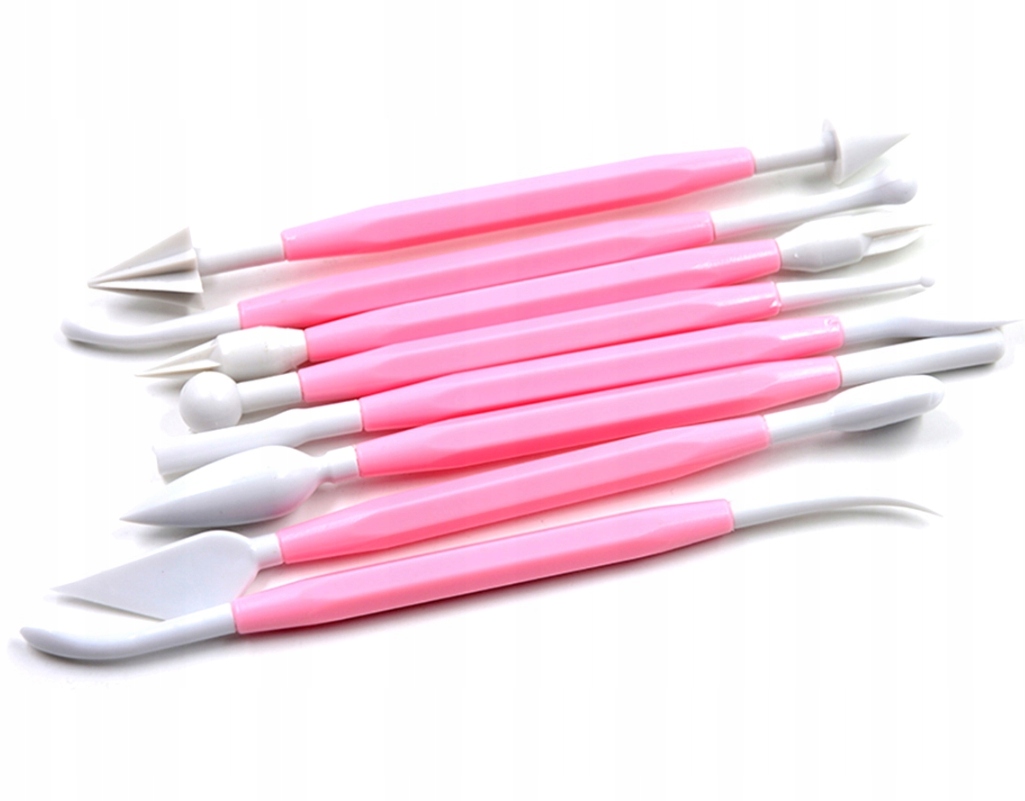 Szpatułki PATYCZKI do Dekoracji Ciast i Tortów Modelowania Masy Cukrowej x8 Rodzaj akcesoriów dekorator