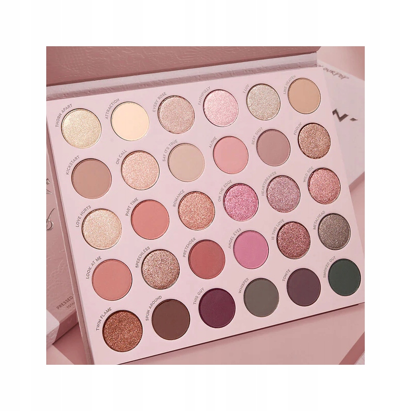 ColourPop Smoke 'n Roses Paleta lisovaných pudrových stínů