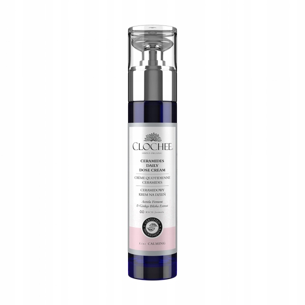 Jemný ceramidový denní krém pro suchou pleť Clochee 50 ml