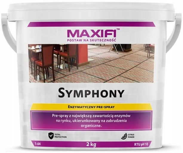 MAXIFI SYMPHONY PRE SPRAY DO USUWANIA ZABRUDZEN