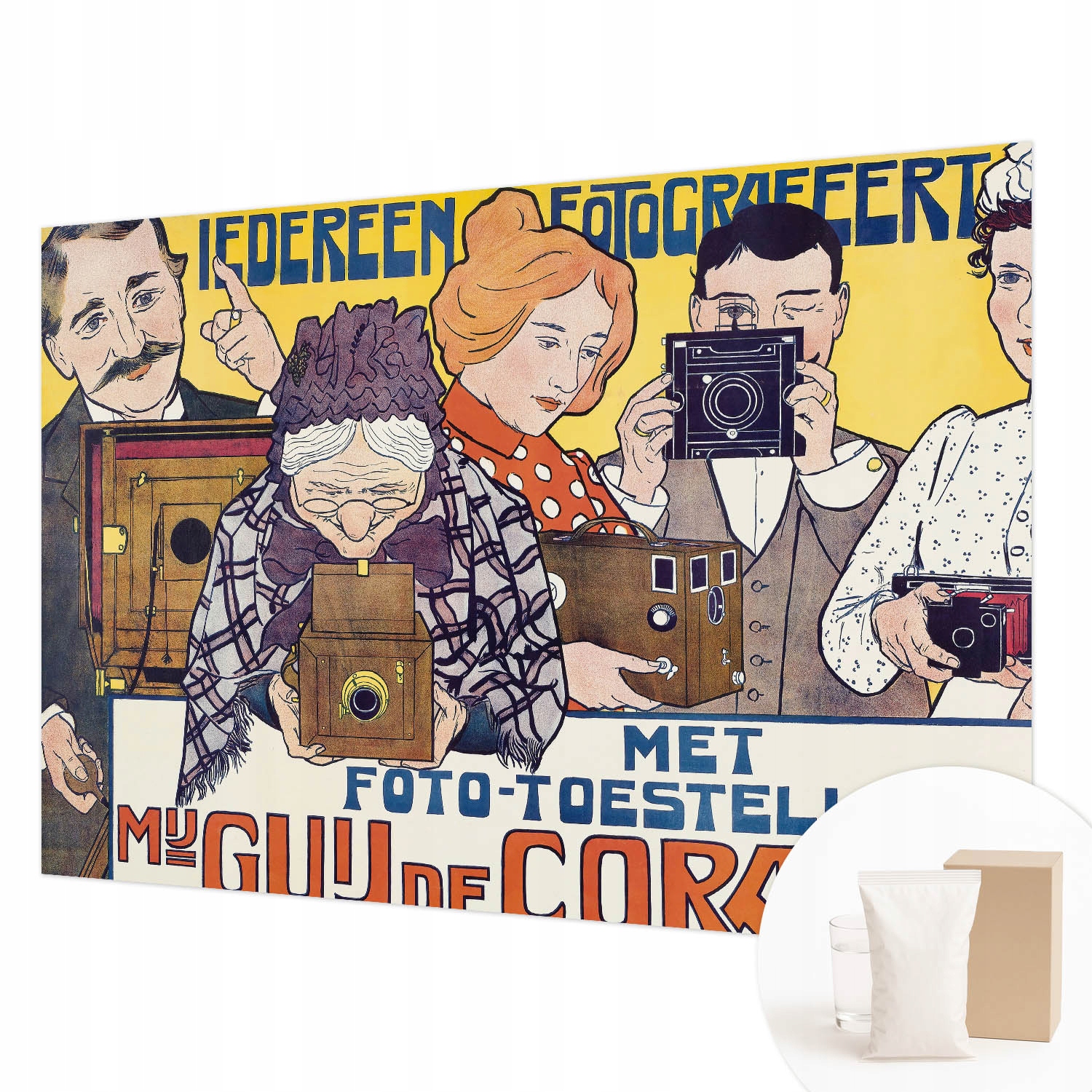Univerzální flizelinová fototapeta lepidlo Fotografická vášeň 208 x 146 cm