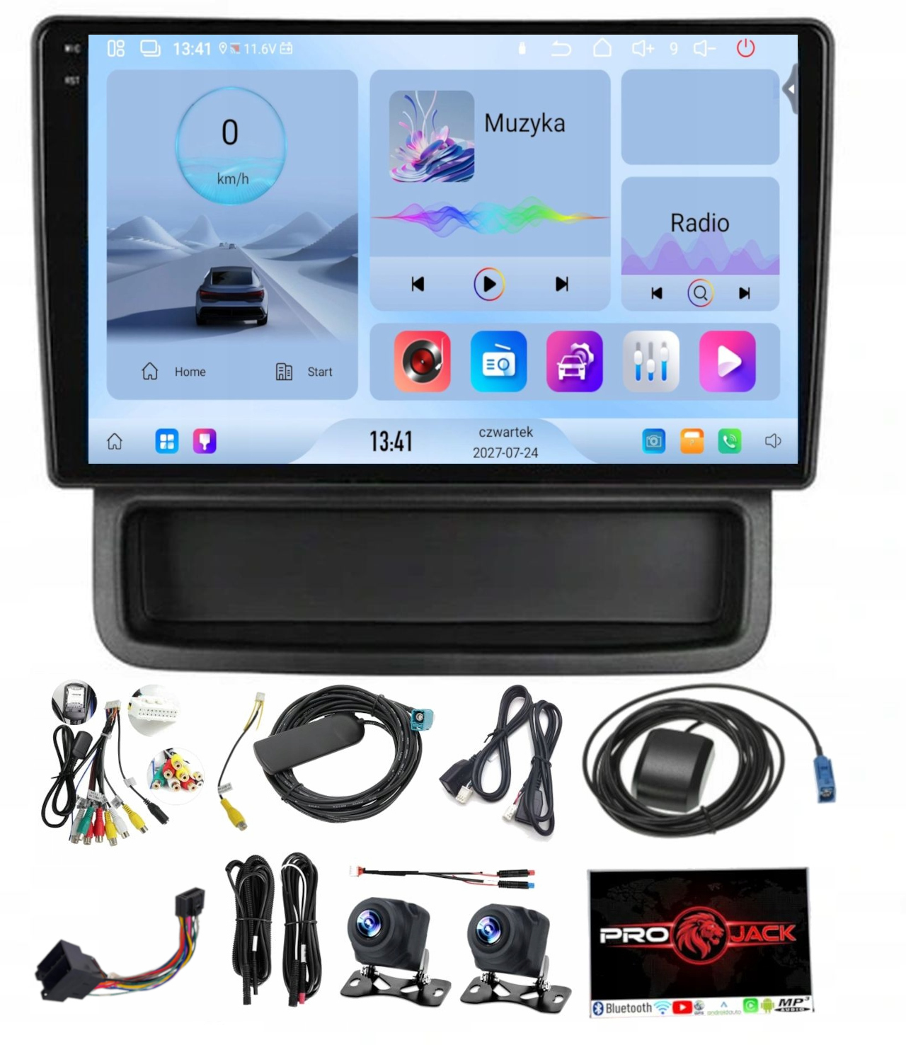 Gps Navigace Pro Android Auto Renault Traffic 2010-2014 4 Gb 64 Gb Sim
