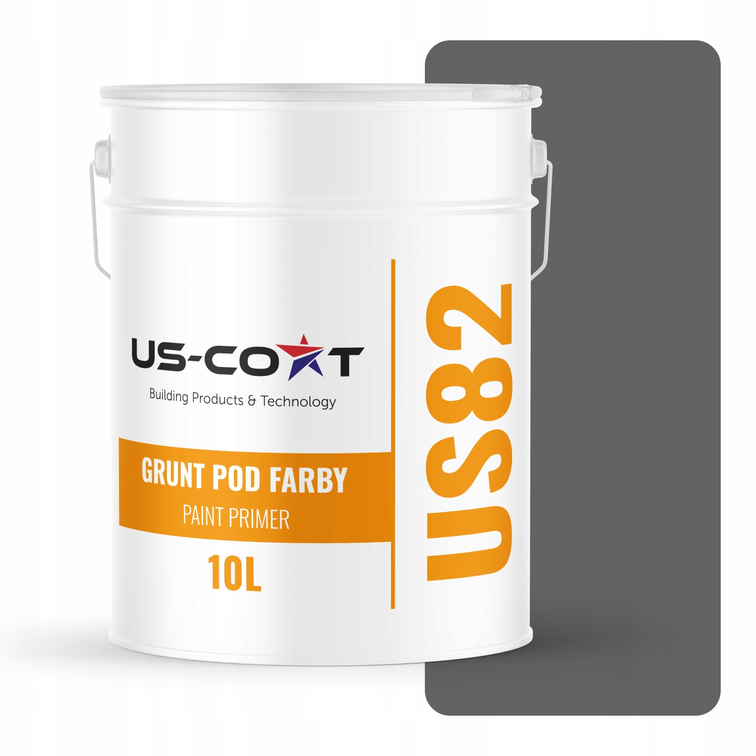 Podkladová Báze Pod Silikonovou Fasádní Barvu Šedá Tmavá F276 10L