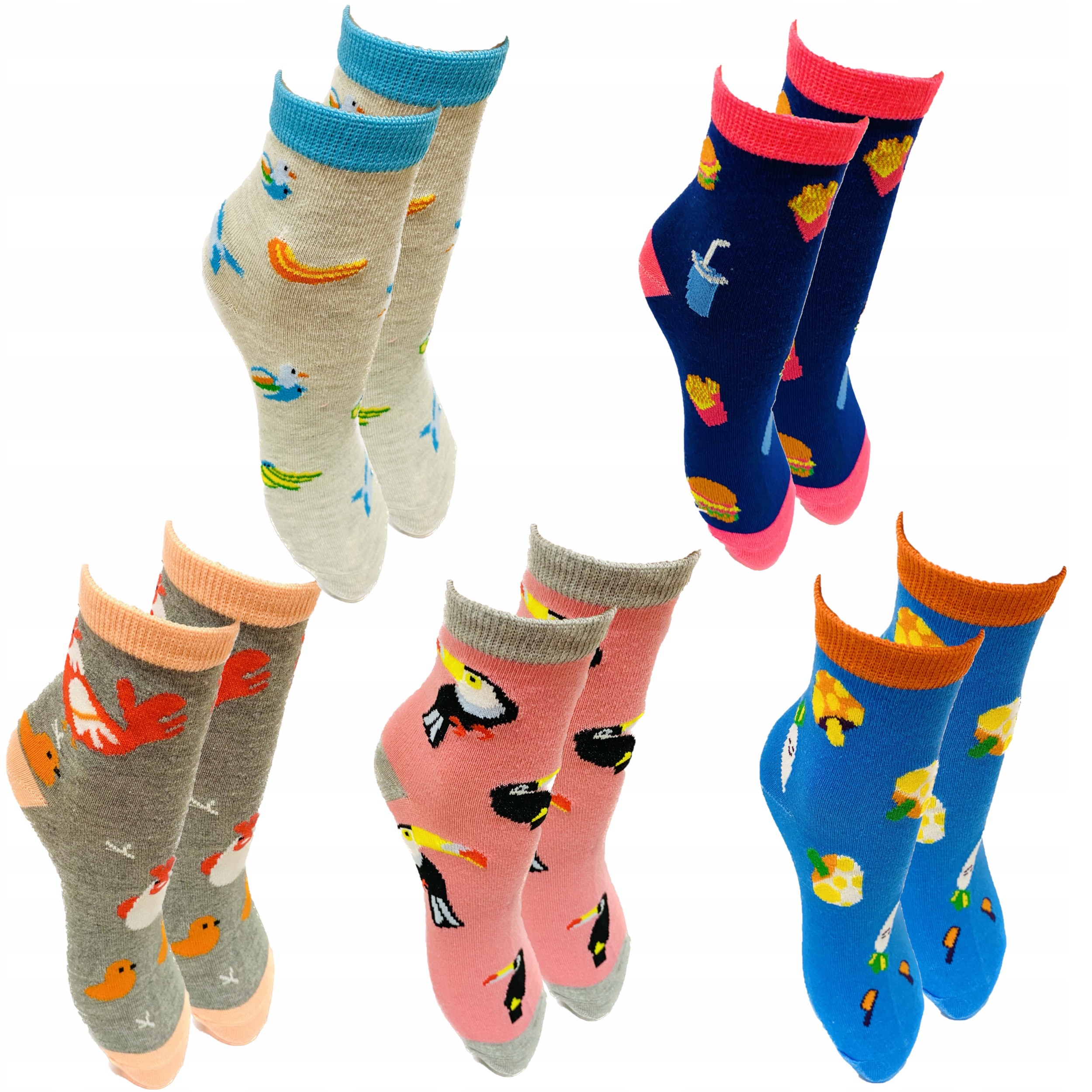 

Skarpetki Dziewczęce Abs Antypoślizgowe 5PAR 23-26