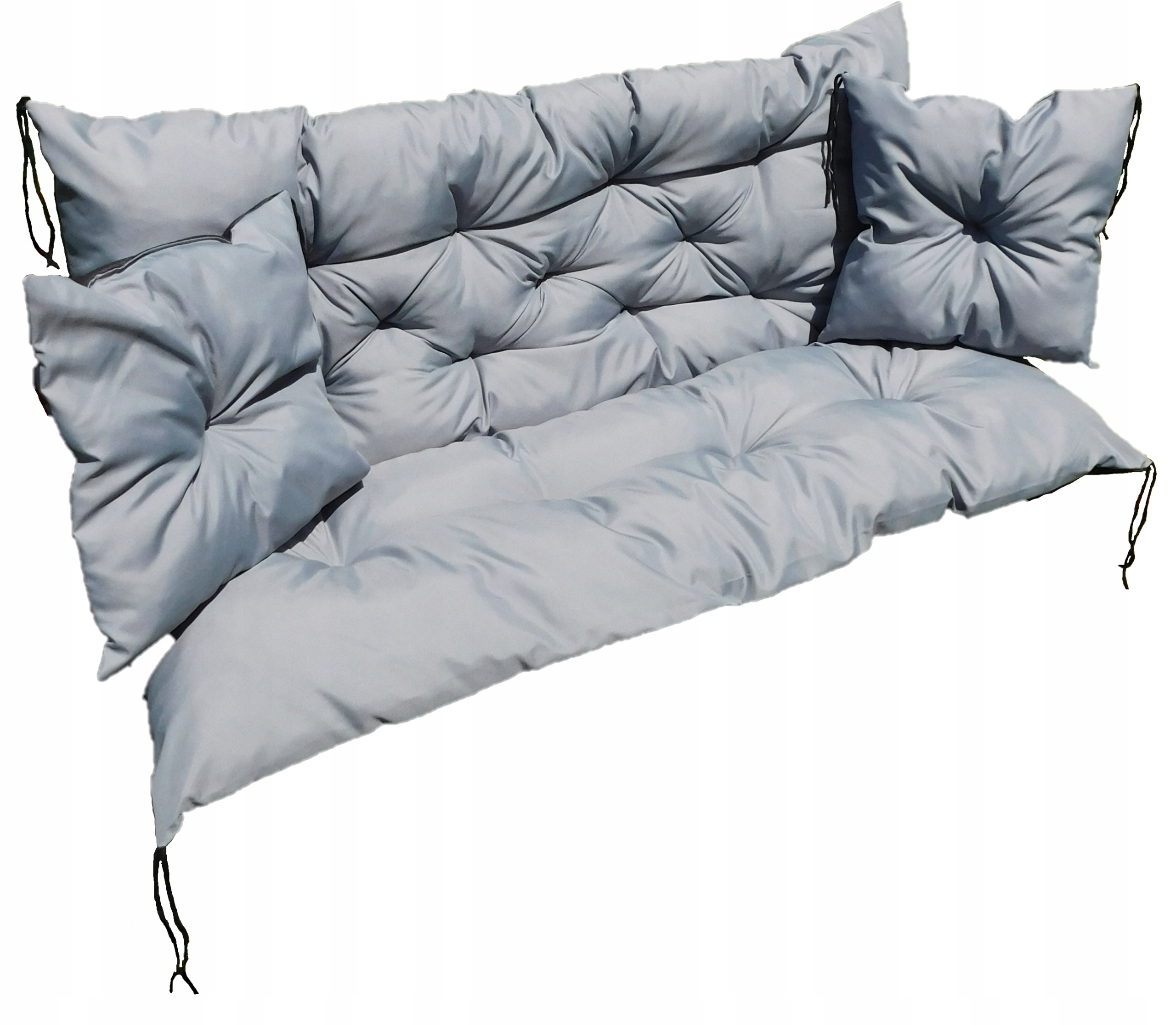 Poduszka ogrodowa na ławkę huśtawke 100x60x50 +2P