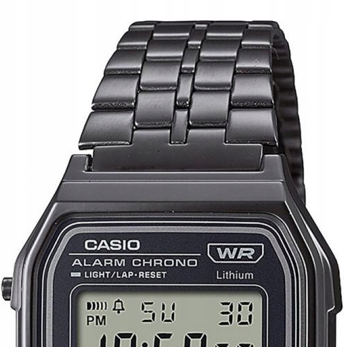 Casio zegarek unisex A158WETB-1AEF Kod producenta A158WETB-1AEF