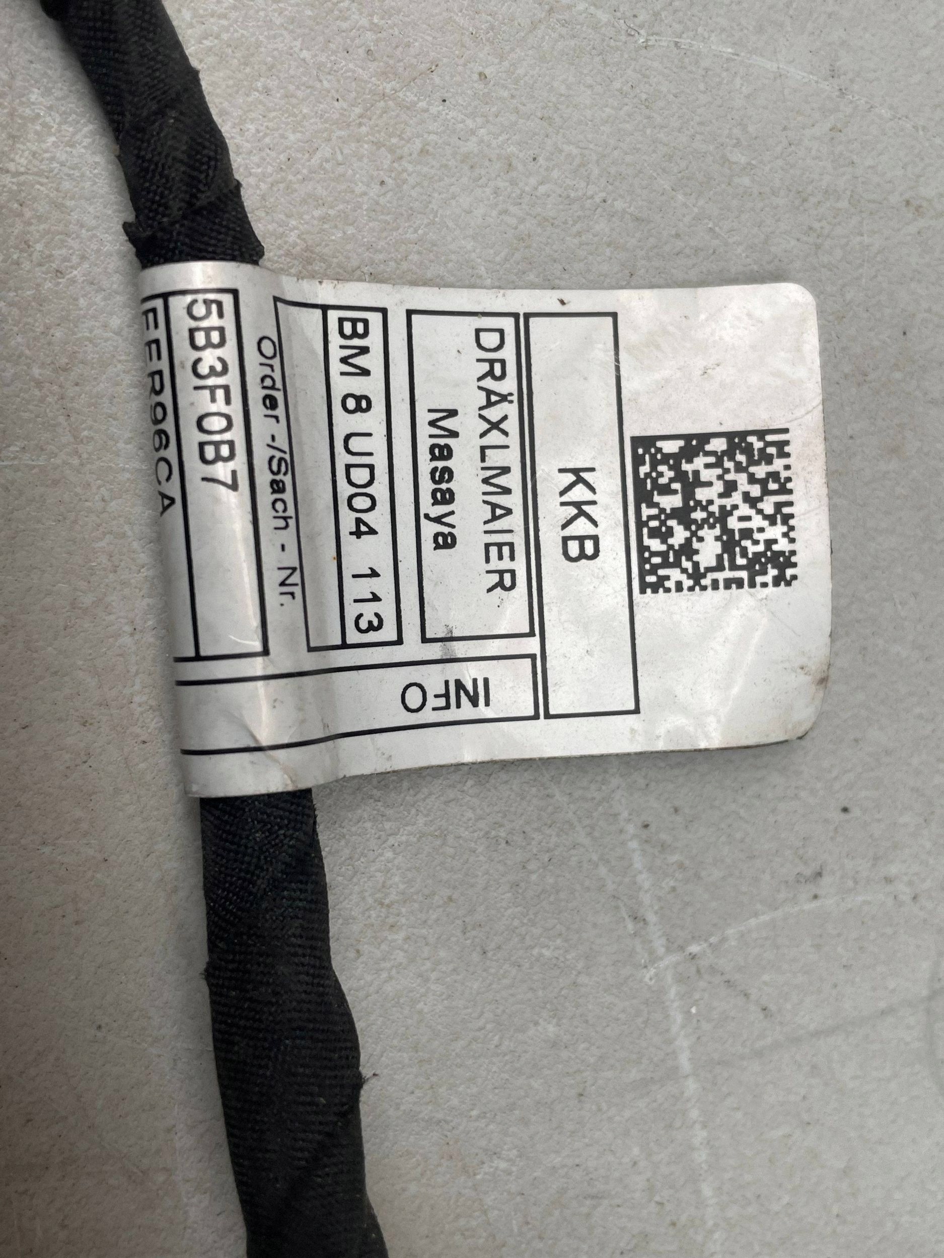 bundle PRZEWODOW front PDC BMW X3 G45 5B3F0B7 @A